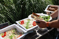 Buffet bei der Veranstaltung 